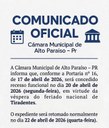 COMUNICADO
